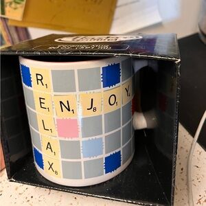 NWT/Box Collectors’ Scrabble Mug - from Hasbro Gaming